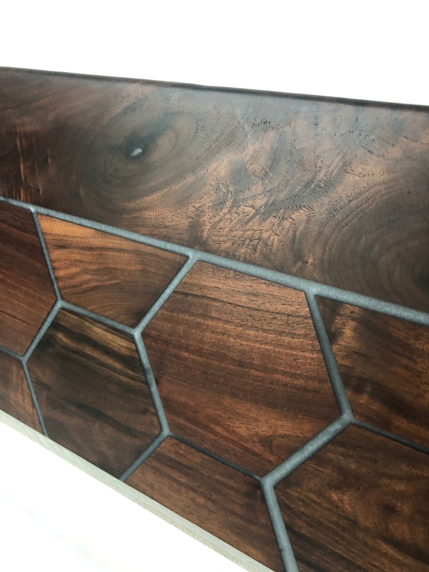 Walnut & Epoxy “Beehive” Charcuterie Board